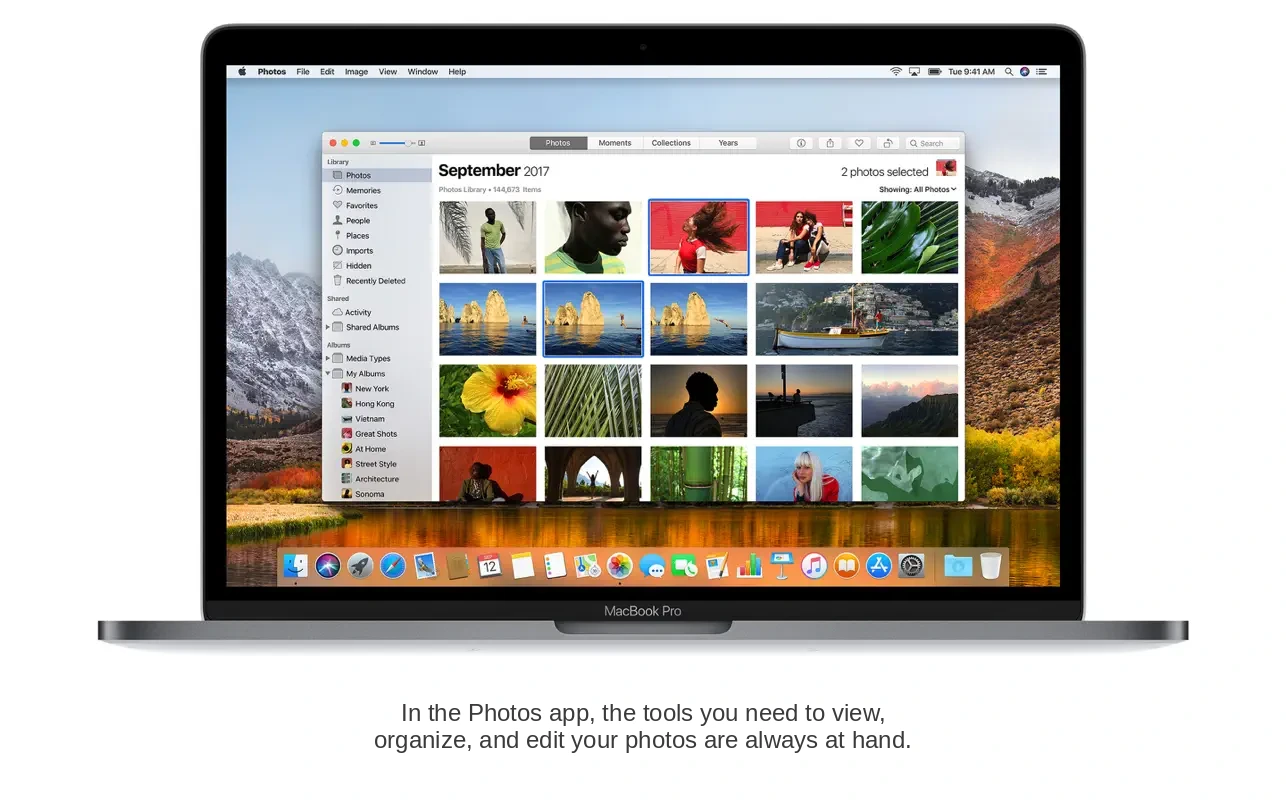 macOS High Sierra screenshot 1